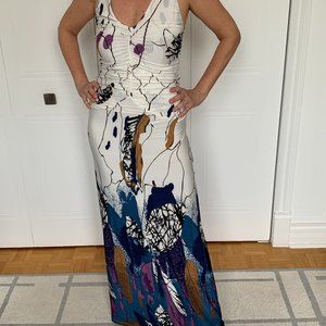 Beautiful printed maxi dress